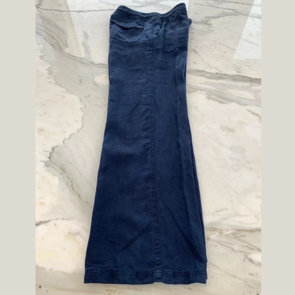 TOMMY BAHAMA BLUE DRAWSTRING LEIGH PANTS 6 NWTS! - Picture 1 of 17